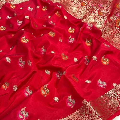 Banarasi Pure Cottan Silk Saree
