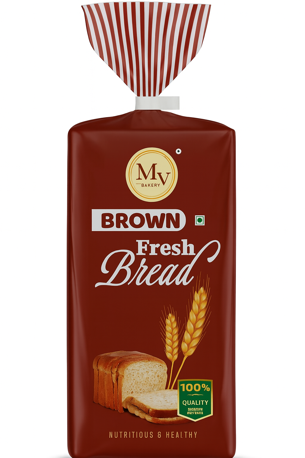 Mv Brown Fresh Bread - Additional Ingredient: Wheat Flour