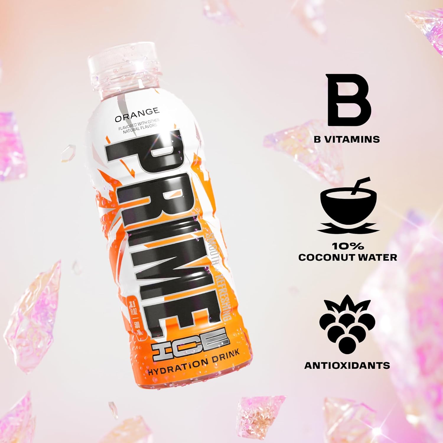 PRIME Hydration Ice Orange 12 Pack