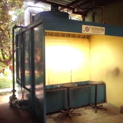 Water Curtain Paint Bootg