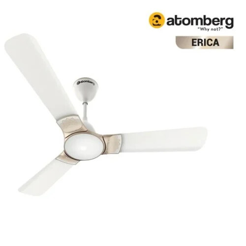 Atomberg Erica Model Ceiling Fan - Blade Material: Metal