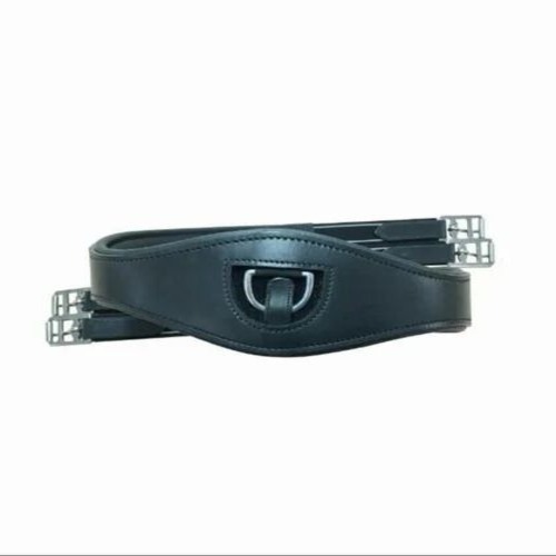 Black Leather Horse Girth