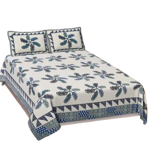 Cotton Print King Size Bedsheet