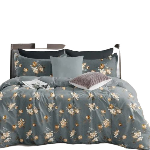 Heavy Glace Cotton Double Bedsheets
