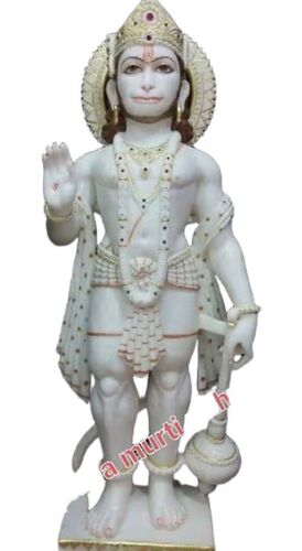 High Design Marble Lord Hanuman Statue