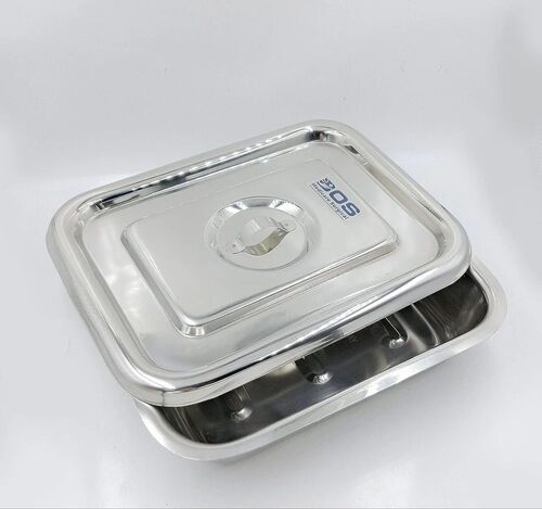 Medical Instrument Tray With Cover (8x6)