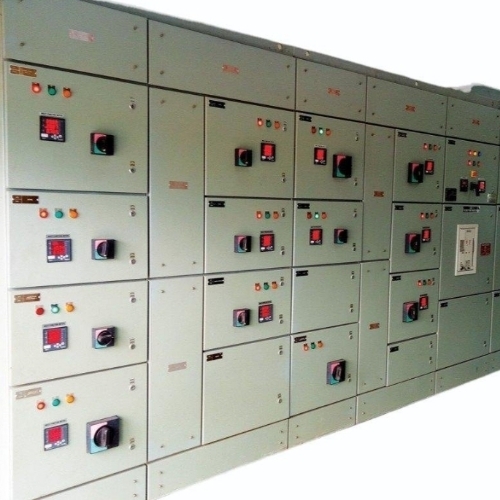 Mild Steel Electrical Control Panel - Mild Steel Grey 230-415V 50-60Hz | Modular Design Circuit Protection Switch Operated Indicator Lamps