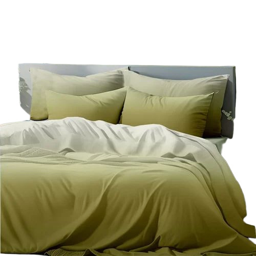 Plain Cotton Double Bedsheet