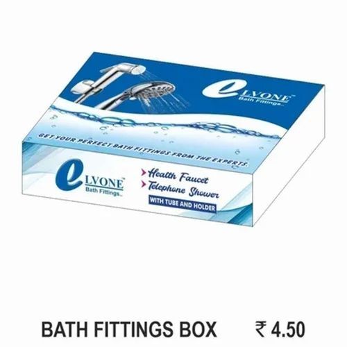 Printed Bath Fitting Packaging Box