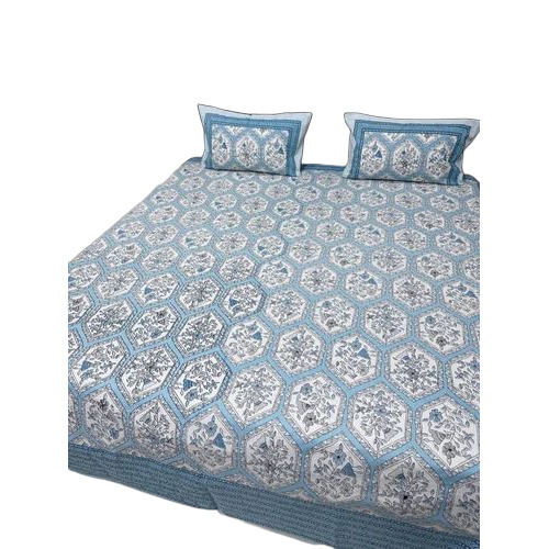 Printed Cotton Double Bedsheet