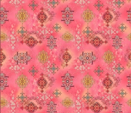 Printed Muslin Fabric - Color: Various Colors Are Available
