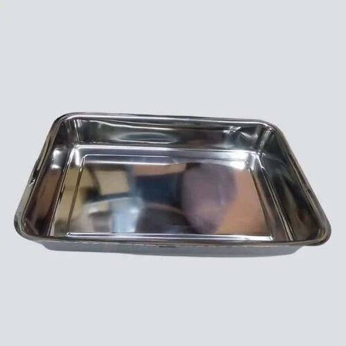Stainless Steel Hospital Tray Without Handle