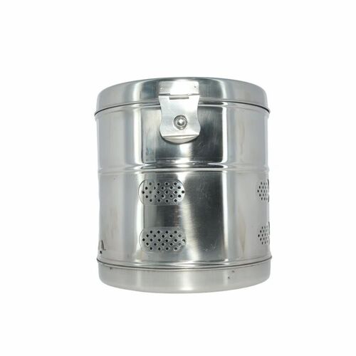 Surgical Dressing Drum Stainless Steel 11x5 Jointed