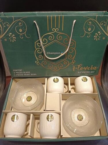 White Cups And Ceramic Bowls - Design: ......................