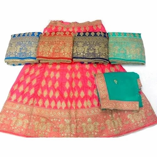Designer Ghaghra Saree