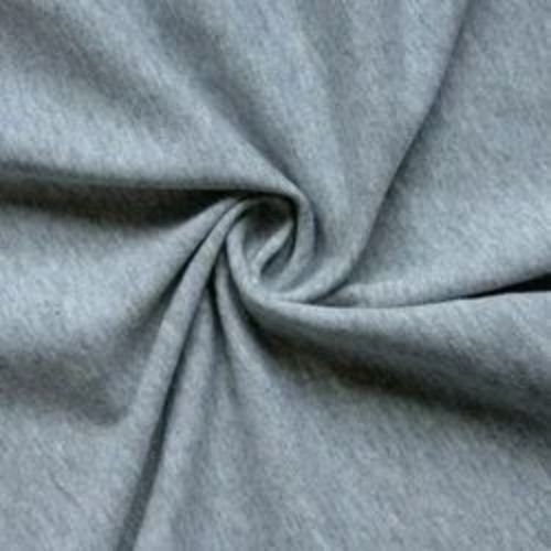Grey Color Cotton Lycra Fabric By D P Fabrics