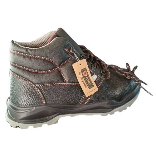 Polished Leather Safety Shoes