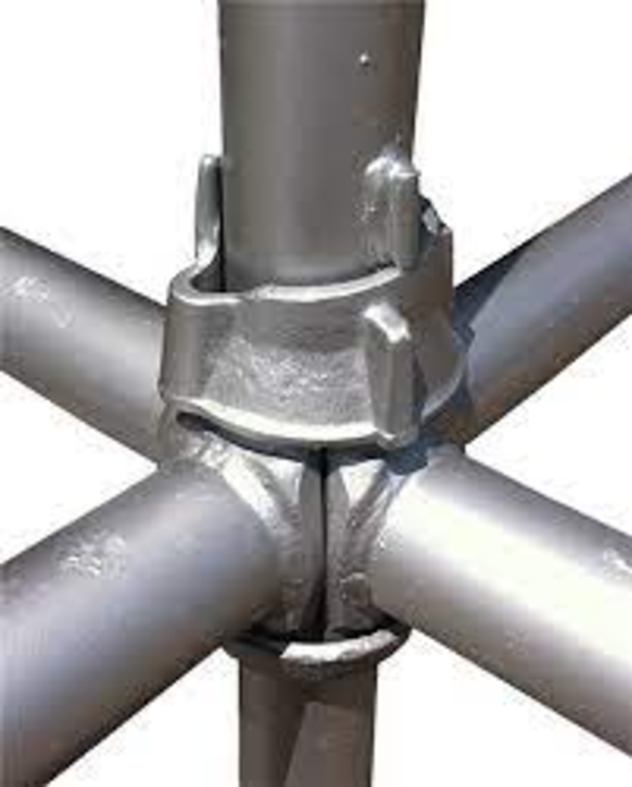 Scaffolding Cuplock System - Color: Silver
