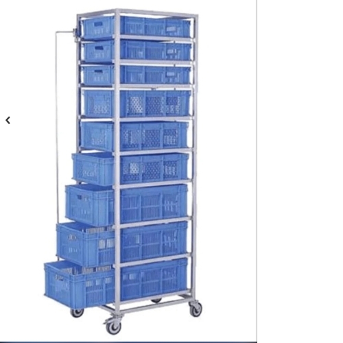 Ss Veg Rack Trolley
