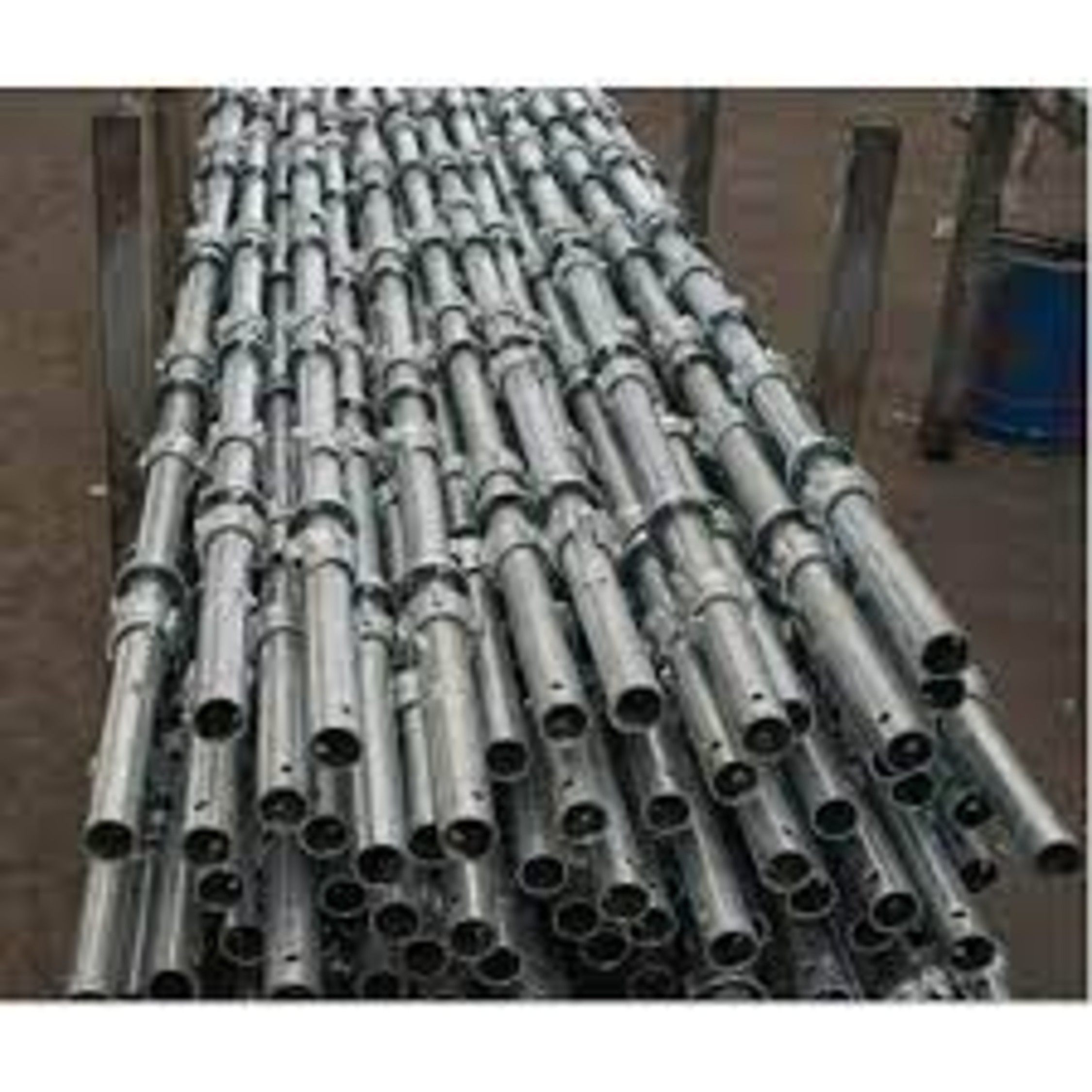 Steel Scaffolding Pipe - Color: Silver