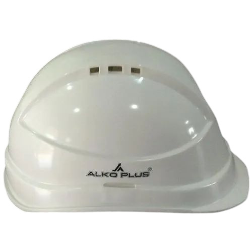 White Industrial Safety Helmet