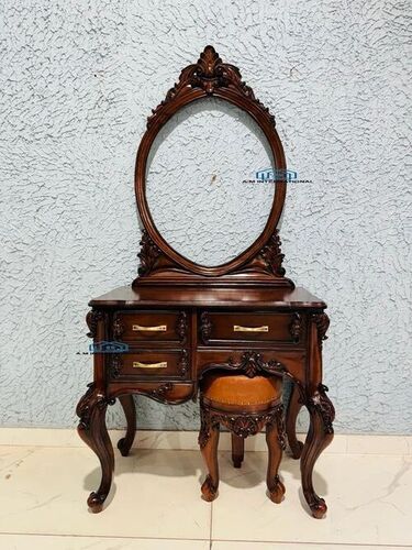 wooden dressing table