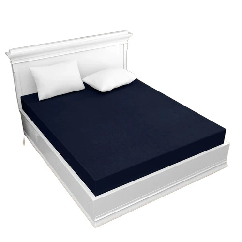 Blue Waterproof Mattress Protector