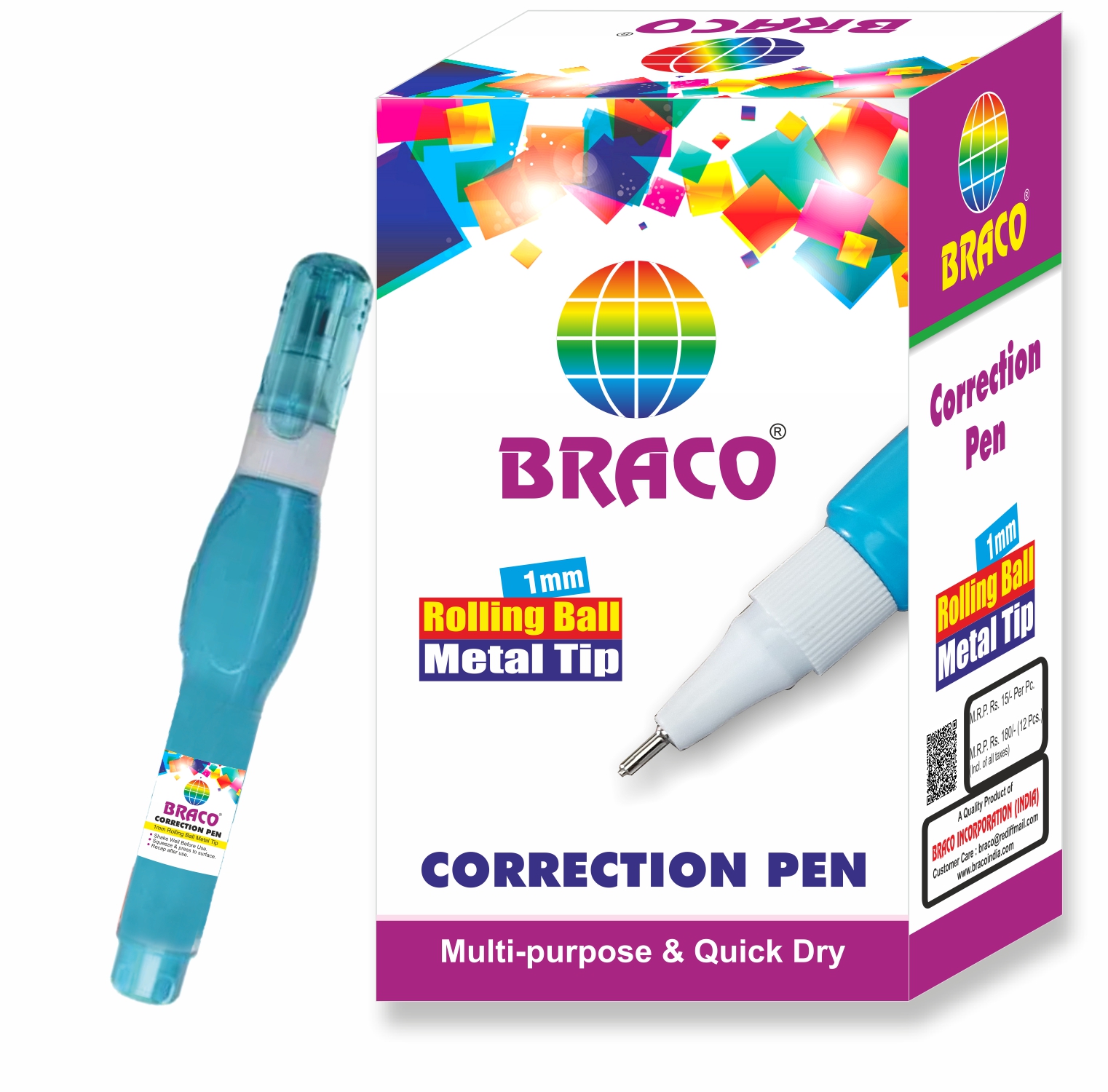 Correction Pen - Color: White