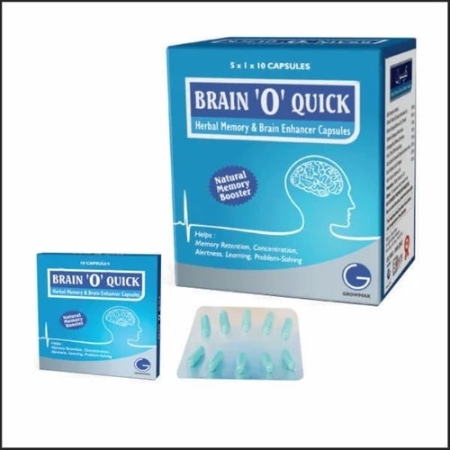 Herbal Memory And Brain Enhancer Capsule