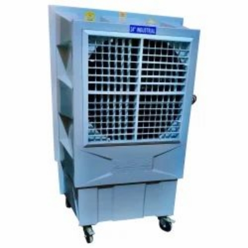 Industrial Air Cooler - Standard Size, Blue Color | User Friendly Features, Low Power Consumption, 220-440 Volt with 1 Year Warranty