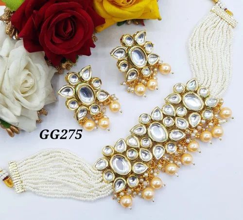 Kundan Jewellery Set - Color: All