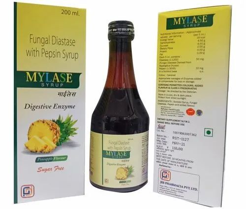 Mylase Fungal Diastase With Pepsin Syrup