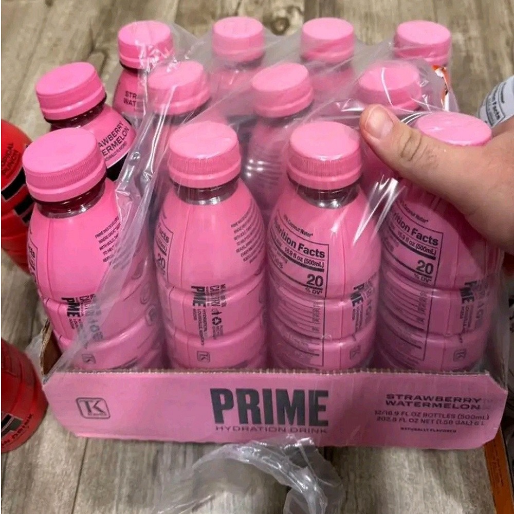 PRIME Hydration Strawberry Watermelon 12 Pack