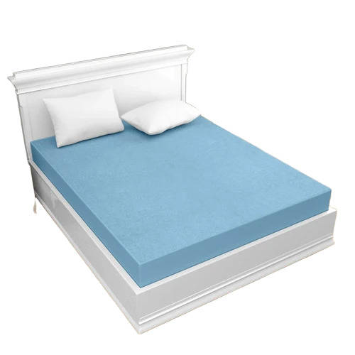 Sky Blue Waterproof Mattress Protector