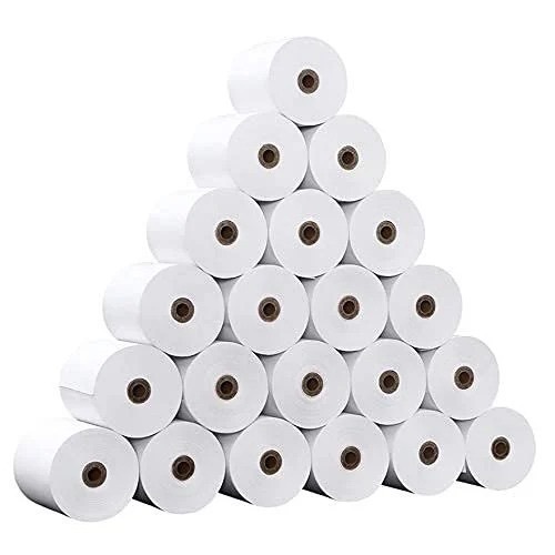 Thermal Paper Roll - White, Various Sizes And Thickness Options | Quality Tested, Timely Delivery, Non-water Resistant