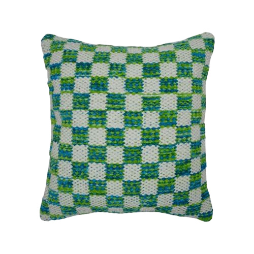 Woolen Check Cushion Covers
