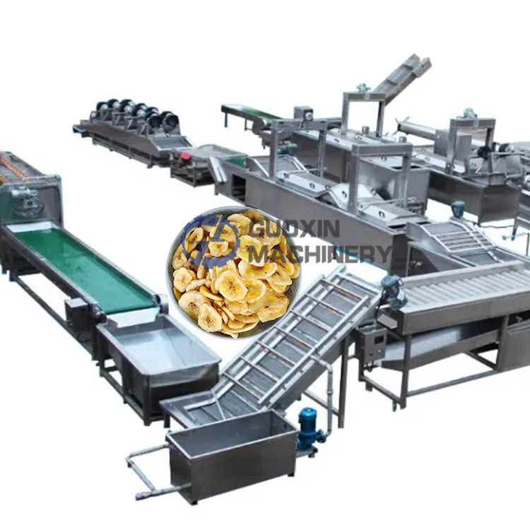 Customized High Efficiency Banana Chips Production Line