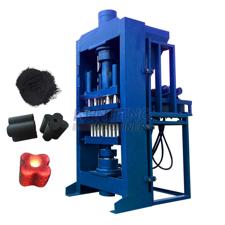 Date Wood Carbon Briquetting Machine Peanut Shell Charcoal Bar Making Machine Bbq Charcoal Bar Making Machine - Briquette Size: Customizable