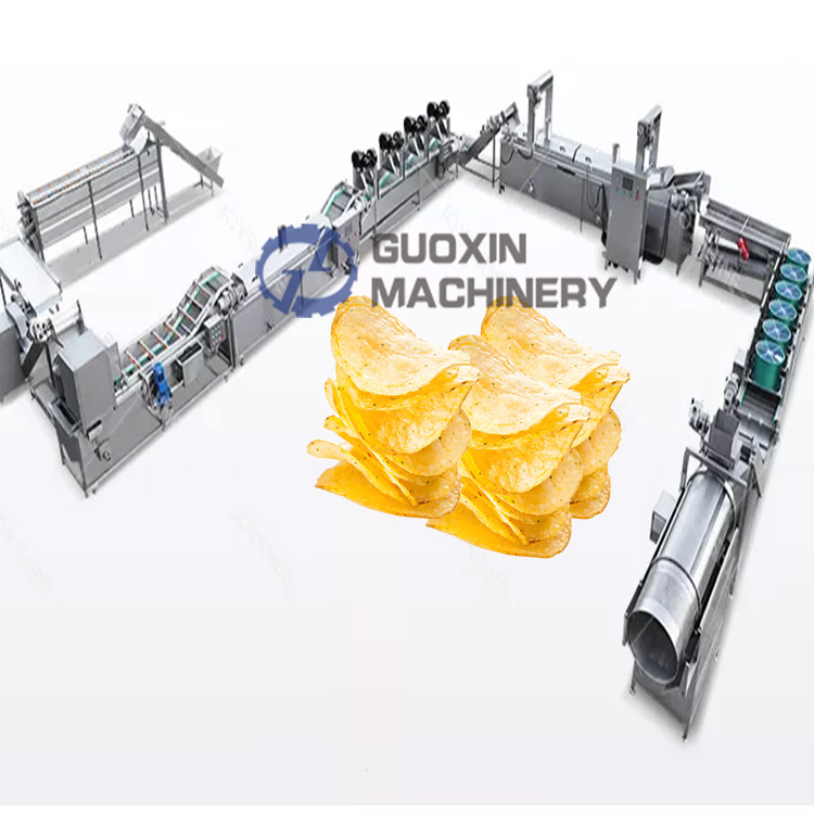 Full Automatic Fried Potato Chips Production Line French Fries Making Machine Frozen French Fries Processing Line Plant - Automation Grade: Customizable