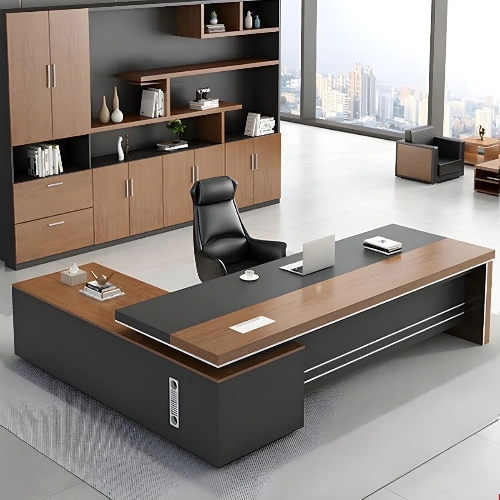 L Shaped Executive Office Desk