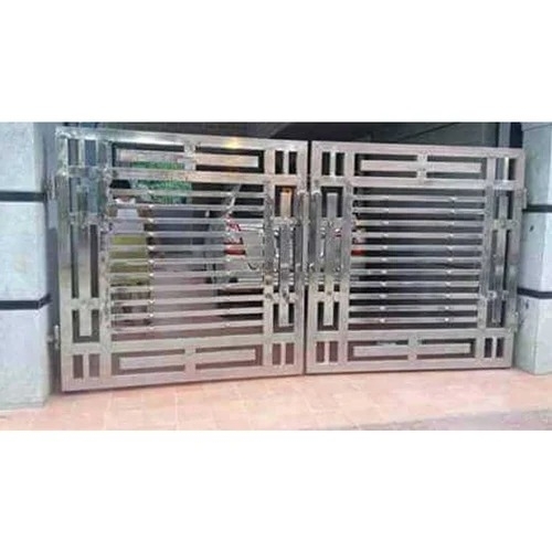 Stainless Steel Swing Main Gate