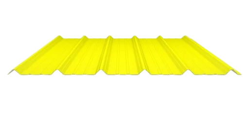 Yellow Coated Roofing Sheets