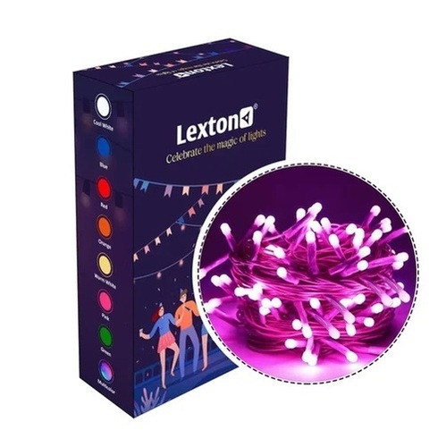 10M Lexton Pink LED String Light