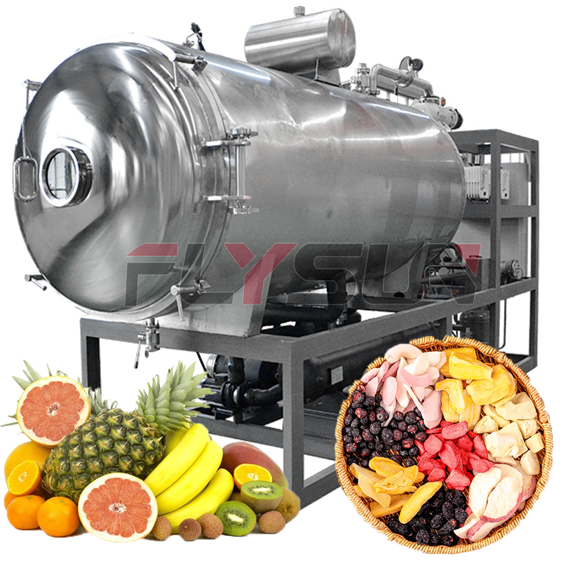 Fruit Freeze-dryer Strawberry Pineapple Blueberry Cryogenic Banana Freeze-drying Equipment - Application: Industrial