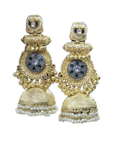 Gold Imitation Earring Set