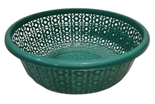 Green Pp Storage Fruit Basket