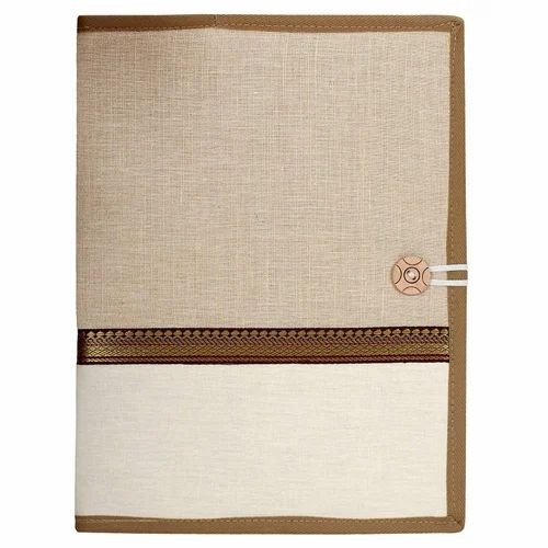 Jute File Folder