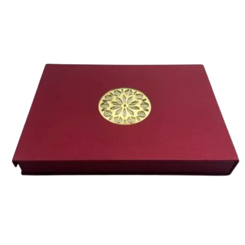 Laser Satin Full Necklace Set Box