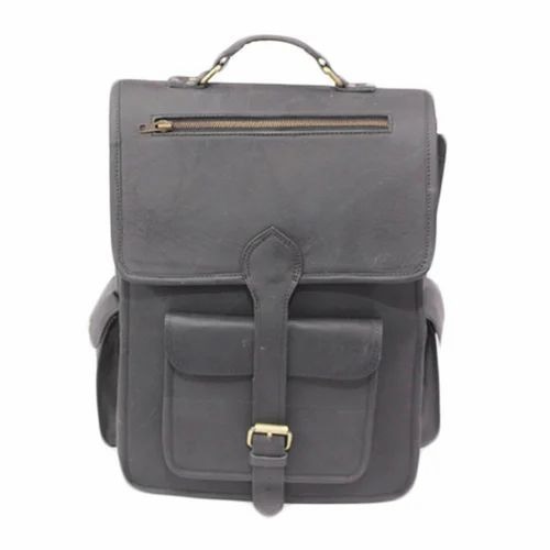 Leather School Backpacks bag