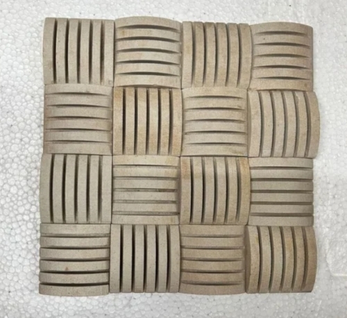 Mint Molding Cut Sandstone Wall Tile